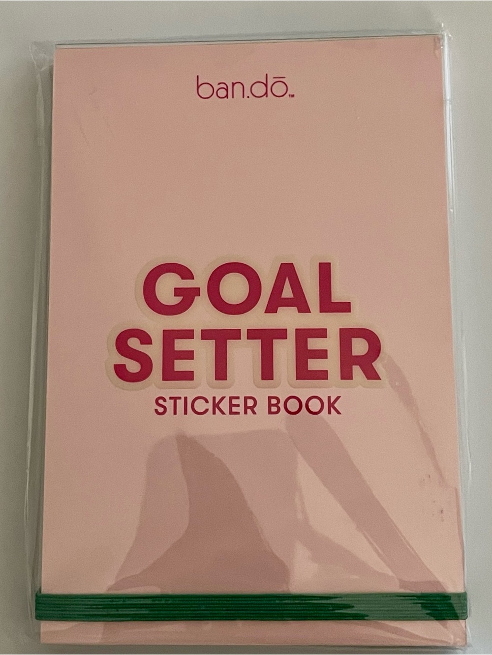 Bando Goal Setter Sticker Book